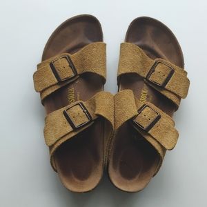 Birkenstock size 40 Arizona Suede Leather sandals